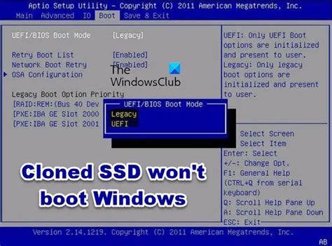 ssd cannot boot after clone|make ssd bootable after cloning.